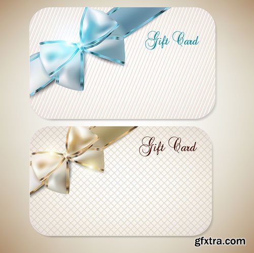 Stock Vectors - Gift Cards and Labels. 25xEPS