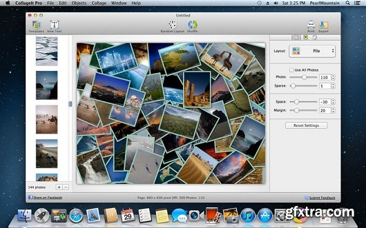 CollageIt 3 Pro v3.5.0 Multilingual Mac OS X