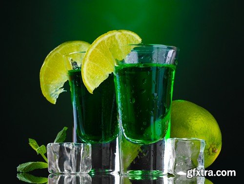 Absinth Party Drinks - 25x JPEGs