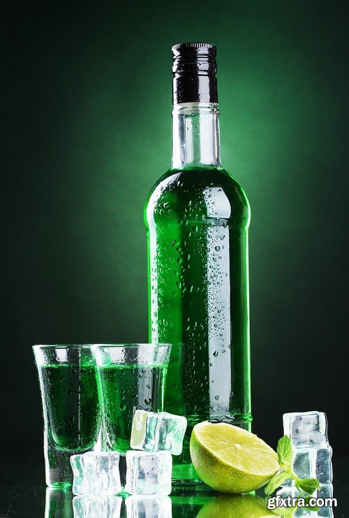 Absinth Party Drinks - 25x JPEGs