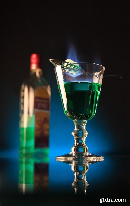 Absinth Party Drinks - 25x JPEGs