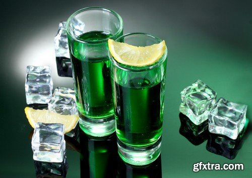 Absinth Party Drinks - 25x JPEGs