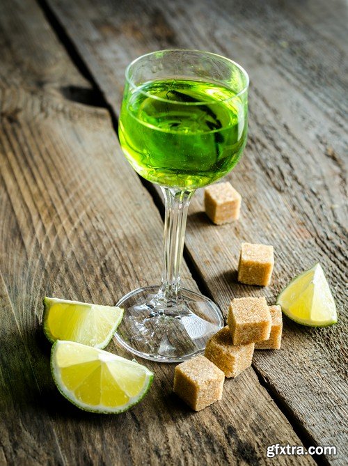 Absinth Party Drinks - 25x JPEGs