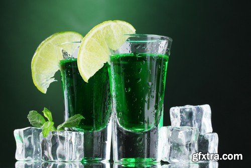 Absinth Party Drinks - 25x JPEGs