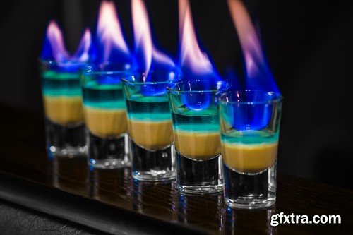 Absinth Party Drinks - 25x JPEGs