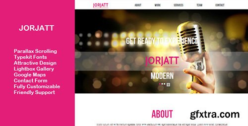 ThemeForest - Jorjatt - Multi-purpose One Page Muse Template