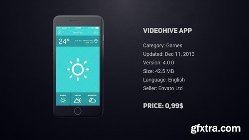 Videohive - Iphone 6 App Presentation 9162255