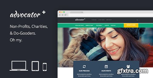 ThemeForest - Advocator v1.7.1 - Professional Nonprofit Organizations