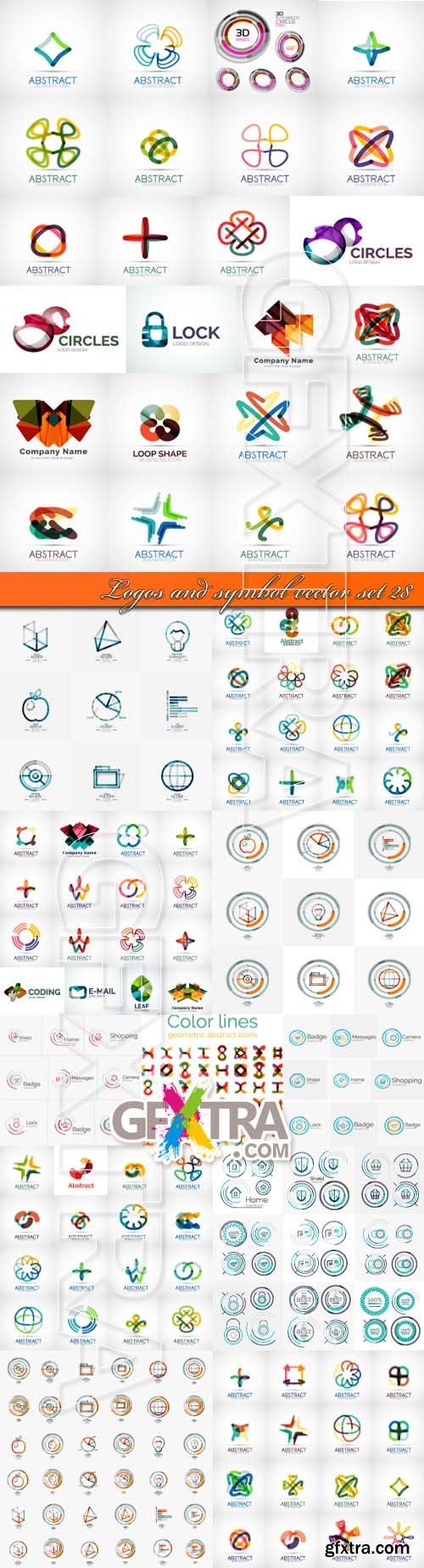 Logos and symbol vector set 28