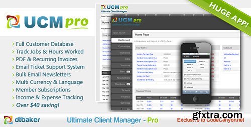 CodeCanyon - Ultimate Client Manager PRO v2.6 + WhiteLabel Theme