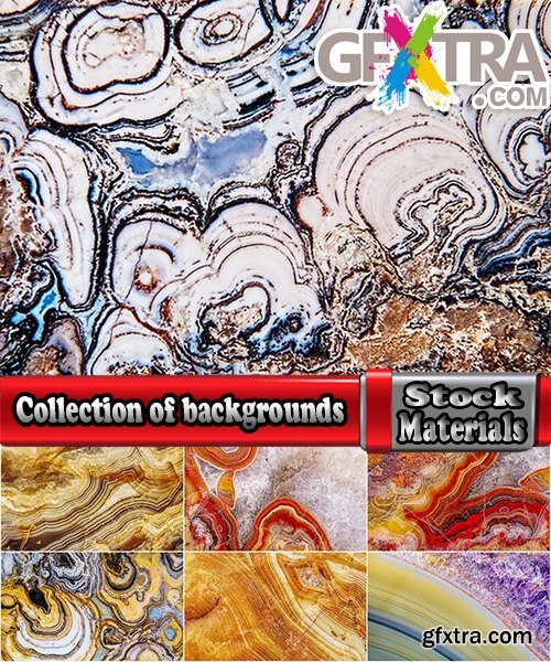 Collection of backgrounds from natural stones 25 UHQ Jpeg