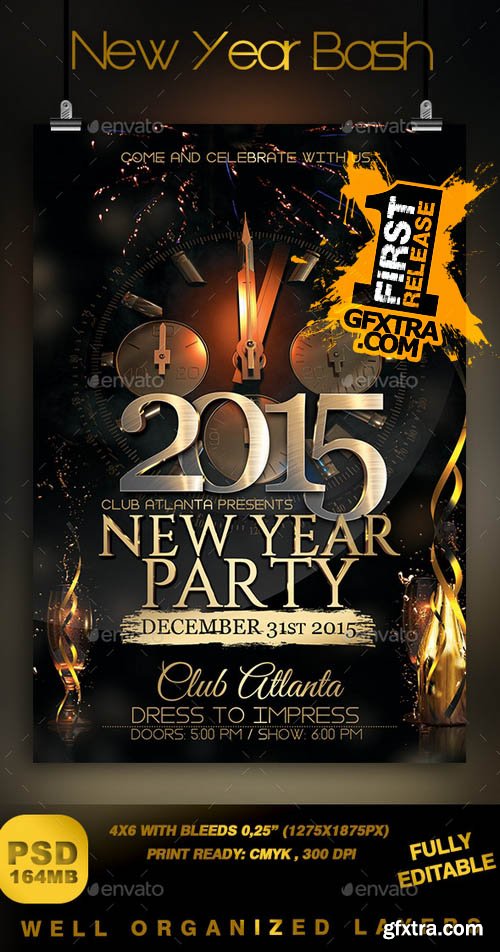 New Year Bash - GraphicRiver 9070345