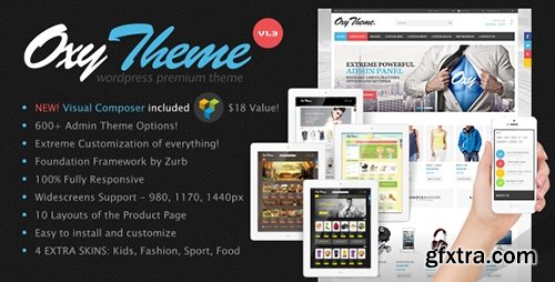 ThemeForest - OXY v1.3 - Multi-Purpose Responsive WooCommerce Theme