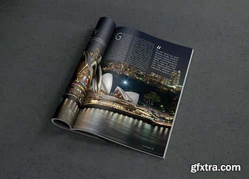 PSD Mock-Up - Photorealistic Magazine #2