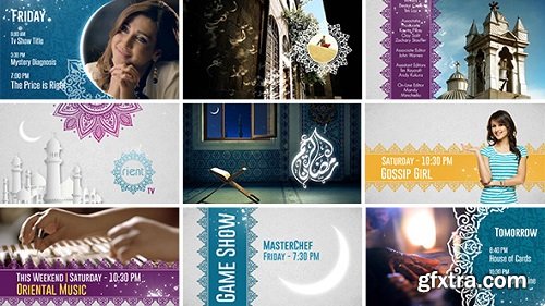 Videohive - Broadcast Ident Package - Ramadan Special 7767504