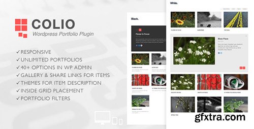 CodeCanyon - Colio v1.5 - Responsive Portfolio Wordpress Plugin