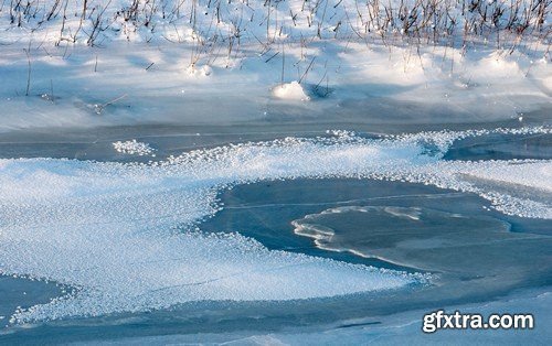 Stock Photos - Winter landscape, 25xJPG