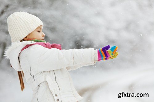 Stock Photos - Winter landscape, 25xJPG