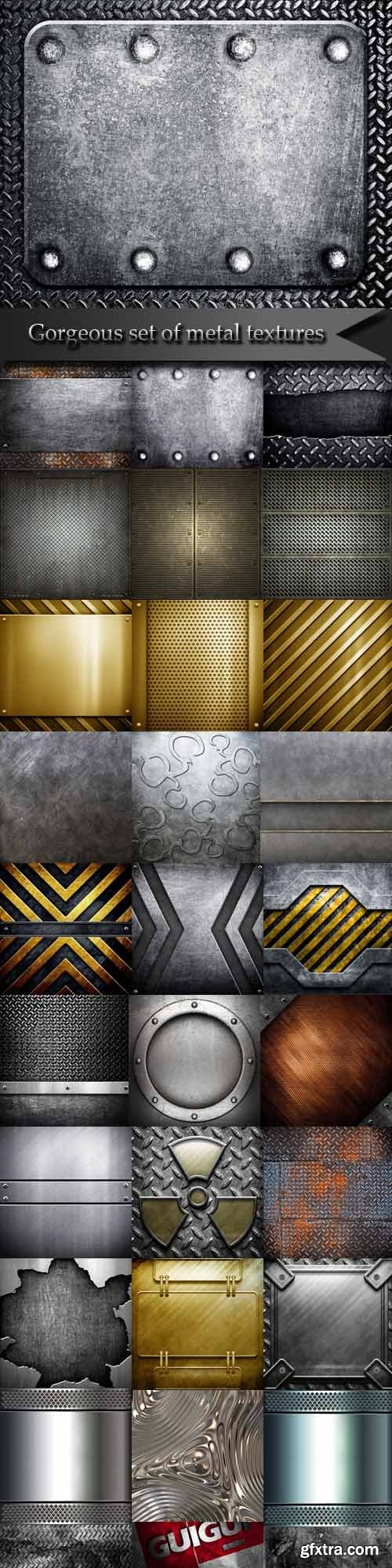 Gorgeous set of metal textures