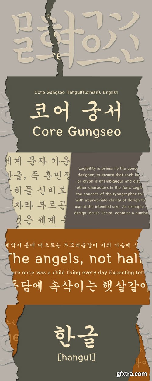 Core Gungseo Font Family $99