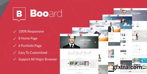 ThemeForest - Booard Corporate Sites Template - RIP