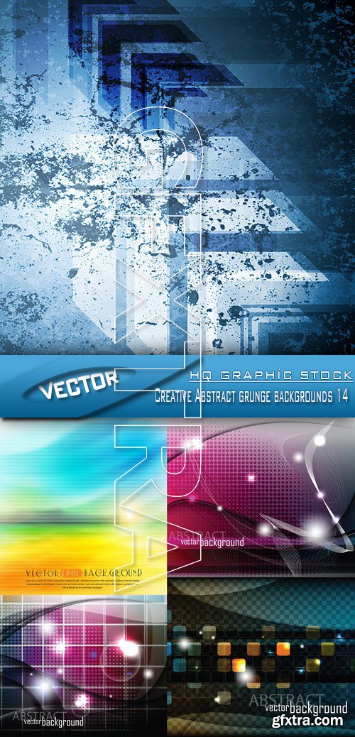 Stock Vector - Creative Abstract grunge backgrounds 14