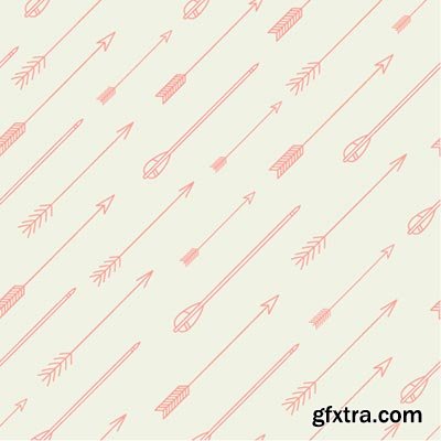 Hand-Drawn Seamless Patterns 1, 25xEPS