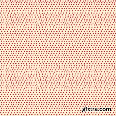 Hand-Drawn Seamless Patterns 1, 25xEPS