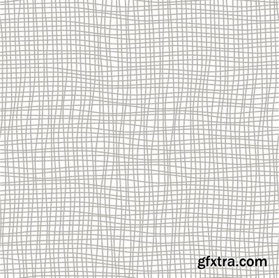 Hand-Drawn Seamless Patterns 2, 25xEPS