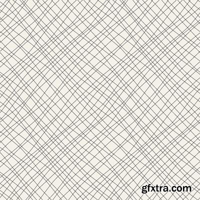 Hand-Drawn Seamless Patterns 2, 25xEPS