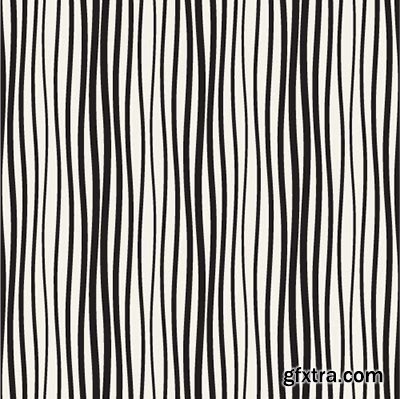 Hand-Drawn Seamless Patterns 2, 25xEPS