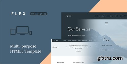 ThemeForest - Flex - Multi-purpose HTML Template - RIP