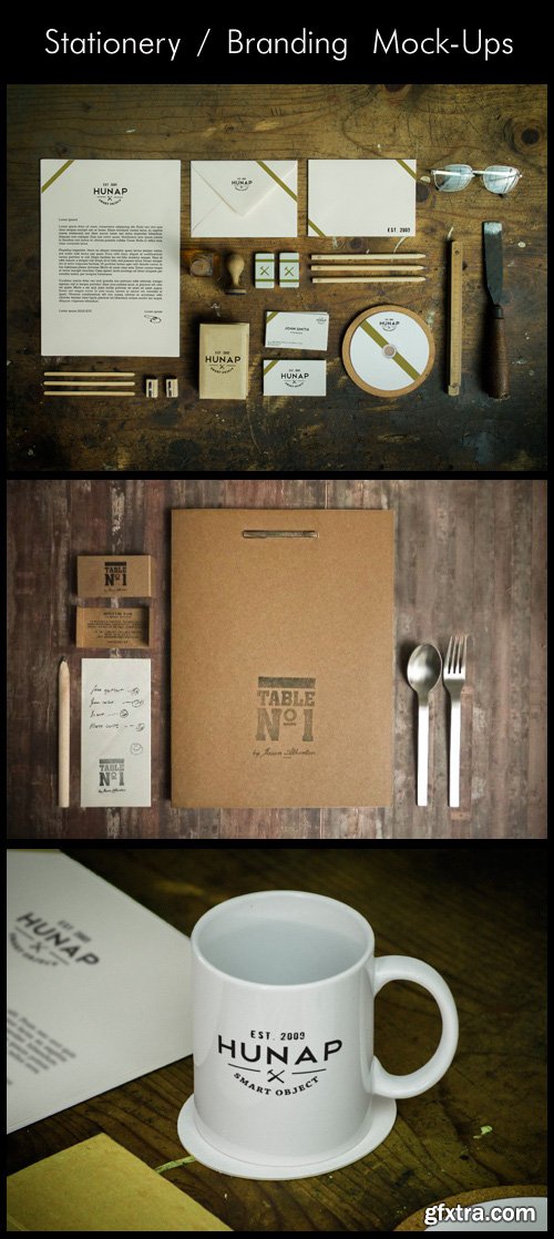 3 Branding Identity Mock-Ups, part 12