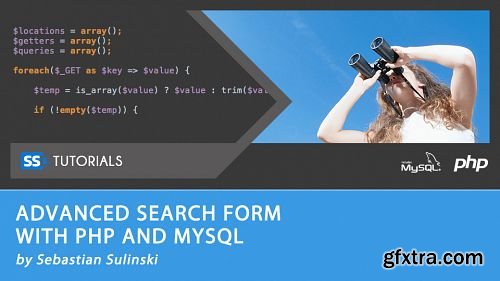 Advanced search form with PHP and MySQL