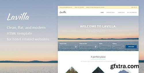 ThemeForest - Lavilla - Hotel HTML Template - RIP