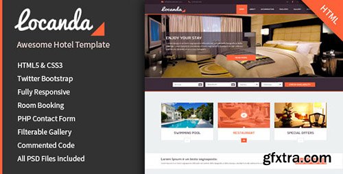 ThemeForest - Locanda - Responsive Hotel Template - RIP