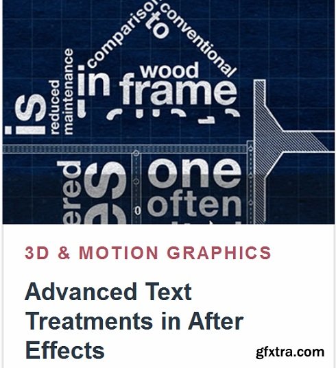 Tutsplus - Advanced Text Treatments in After Effects