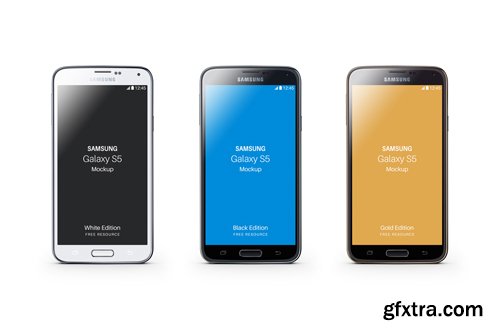 Samsung Galaxy S5 Mockup