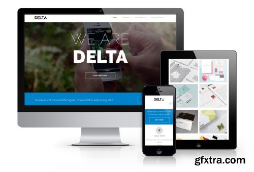 CreativeMarket - Delta - free WP theme 94332