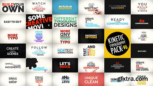 Videohive Kinetic Typography V6 7224203