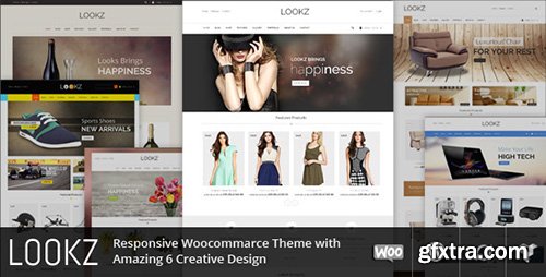 ThemeForest - Lookz v1.0 - Multipurpose Wordpress Theme