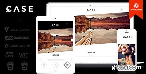 ThemeForest - Case v1.8 - Parallax One-page WordPress Theme