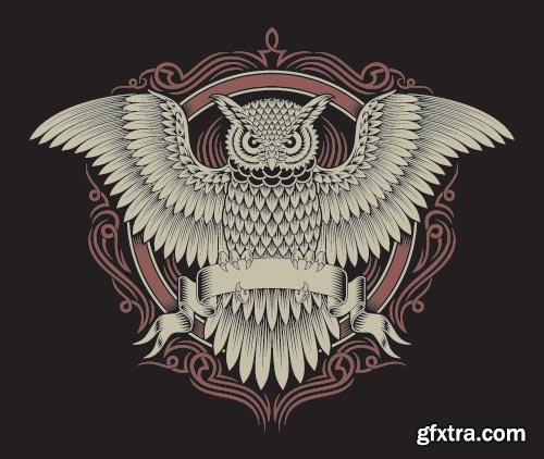 Gothic Skulls for T-Shirt Design 25xEPS