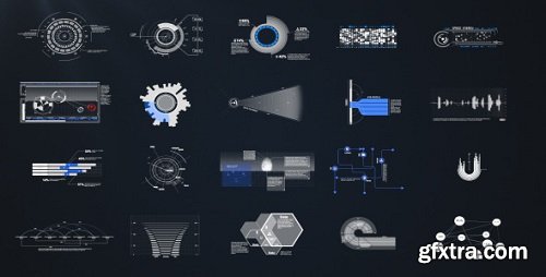 Videohive - HUD & Infographic Elements 7972468