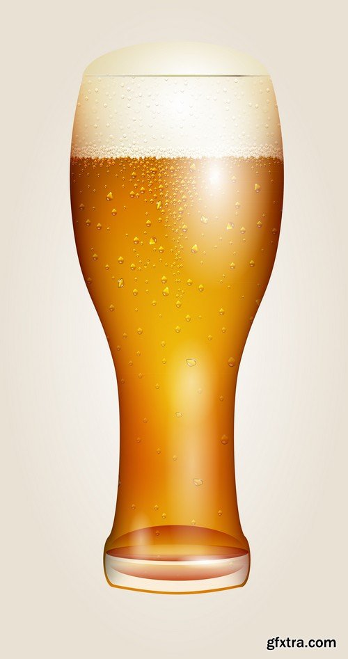 Stock Vectors - Beer 4, 25xEPS