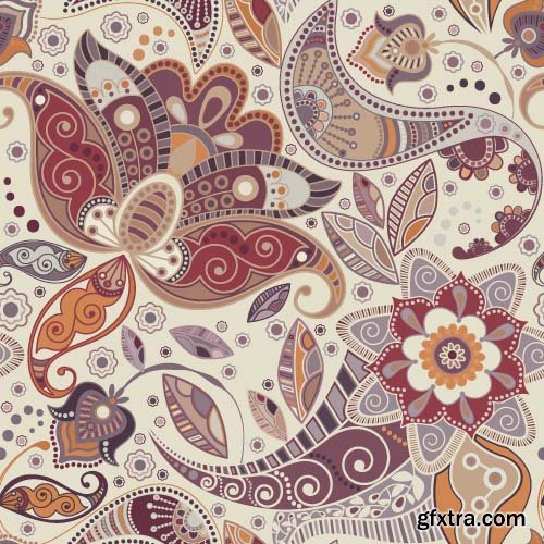 Decoupage Style Vectors - 25x EPS