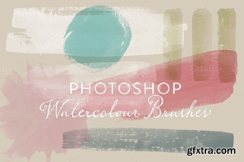 CreativeMarket - Watercolour Photoshop Brushes 26699