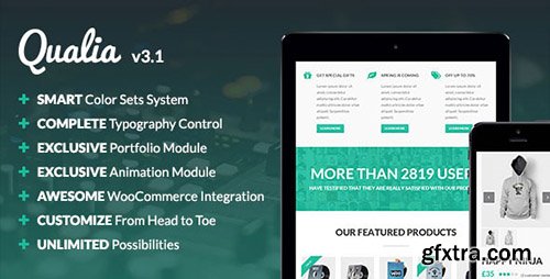 ThemeForest - Qualia v3.1.2 - Flexible Multi-Purpose Theme