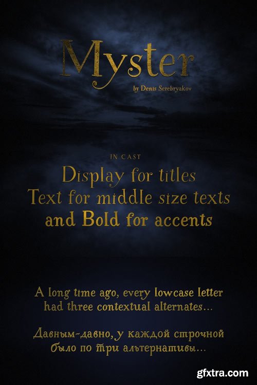 Myster Font Family $110