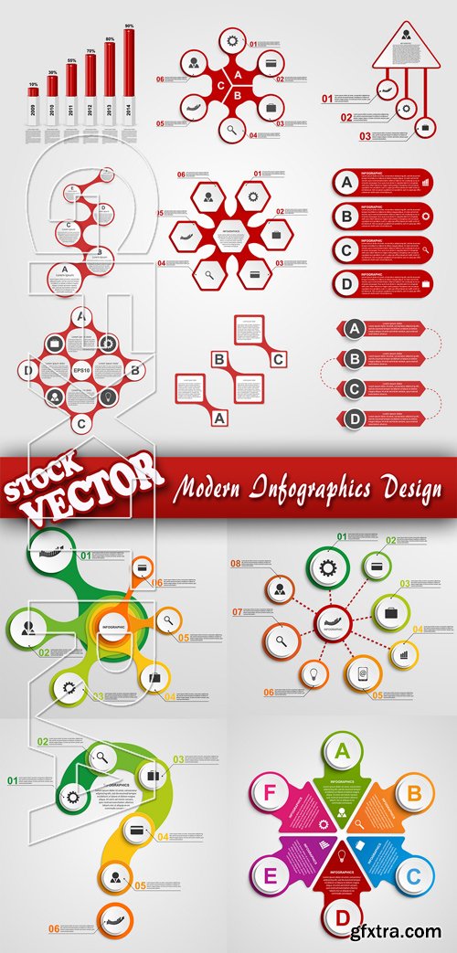 Stock Vector - Modern Infographics Design